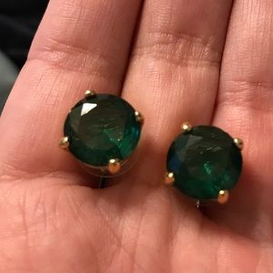 Kate Spade Green stud earrings